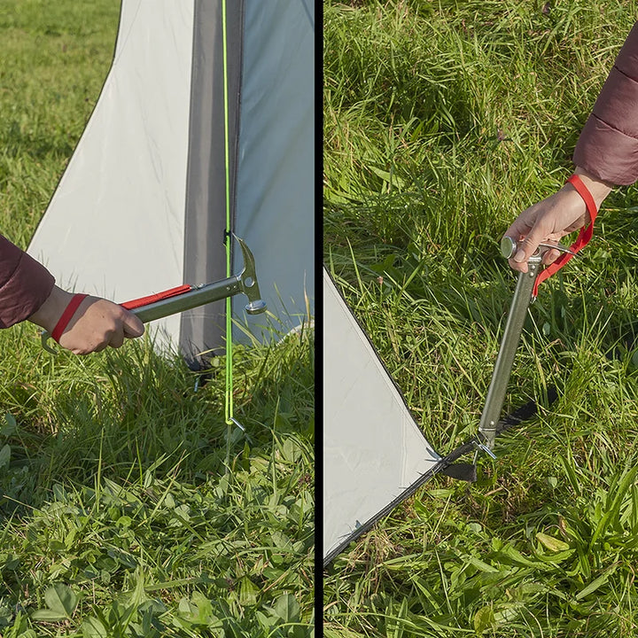 ProPlus Hamer met Haringtrekker - Lichtgewicht - Robuust Staal - 2 in 1