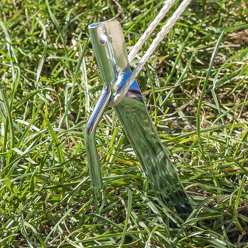 ProPlus Tentharing 30cm metaal met haak 6 stuks in polybag