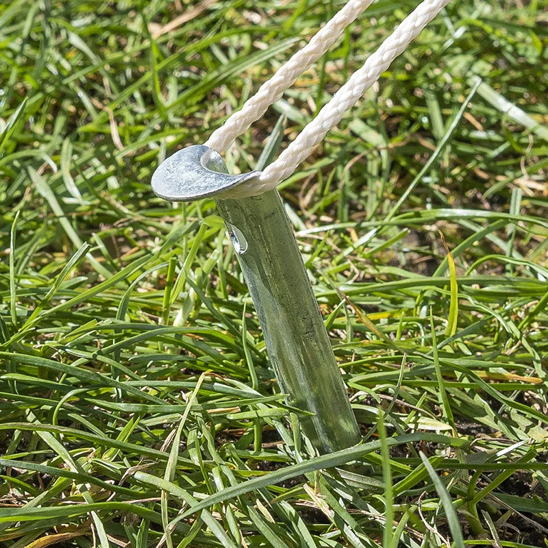 ProPlus Tentharing 22cm metaal halfrond
