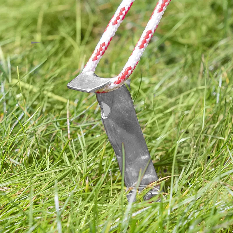 ProPlus Tentharing 18,5cm aluminium geribbeld