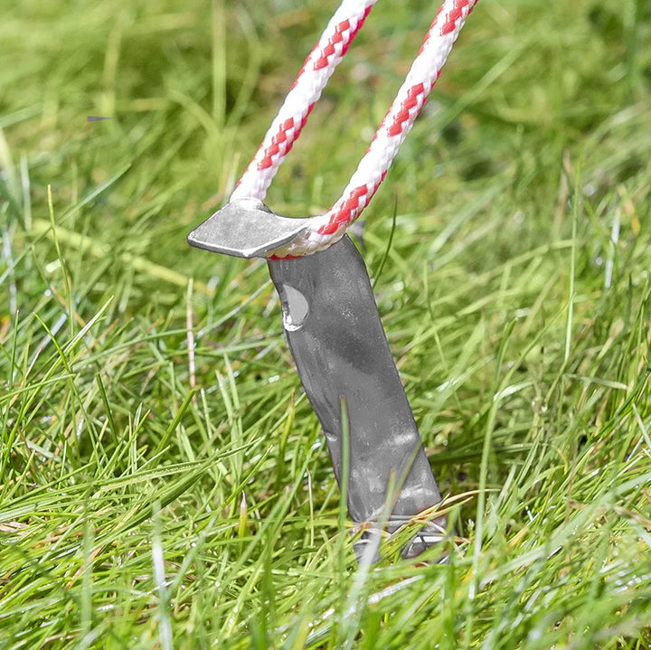 ProPlus Tentharing 18,5cm aluminium geribbeld