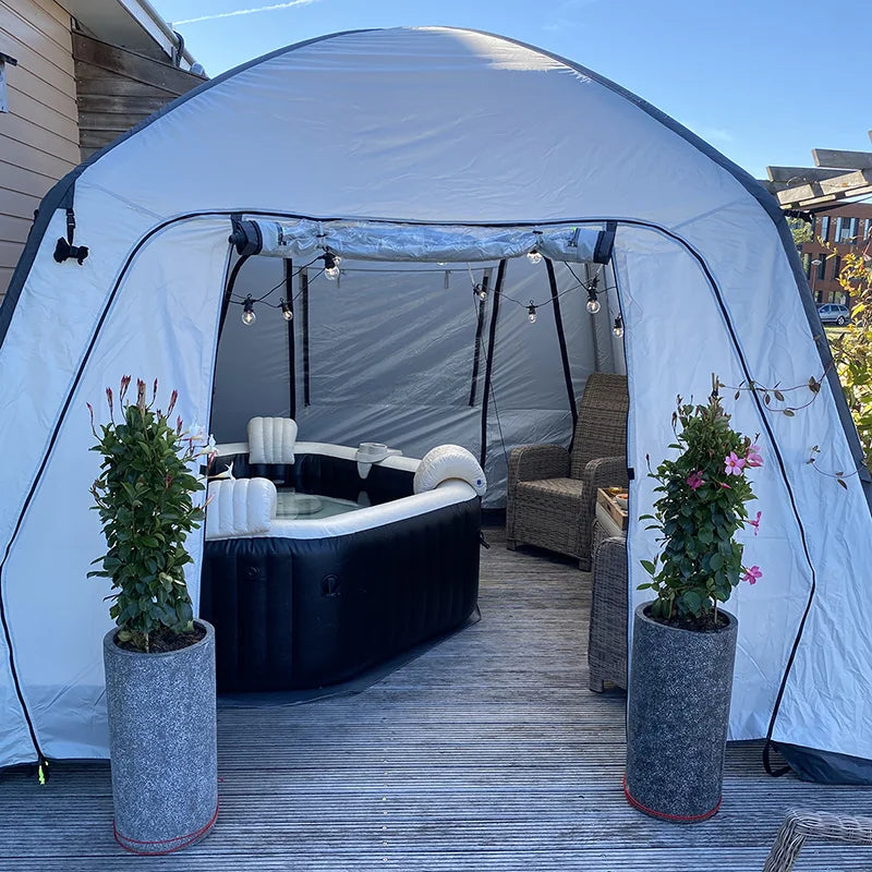 ProPlus Partytent opblaasbaar 365x365cm - 300D