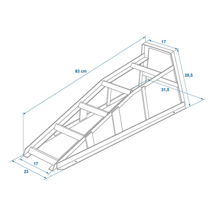 ProPlus Oprijbrug staal 1000kg