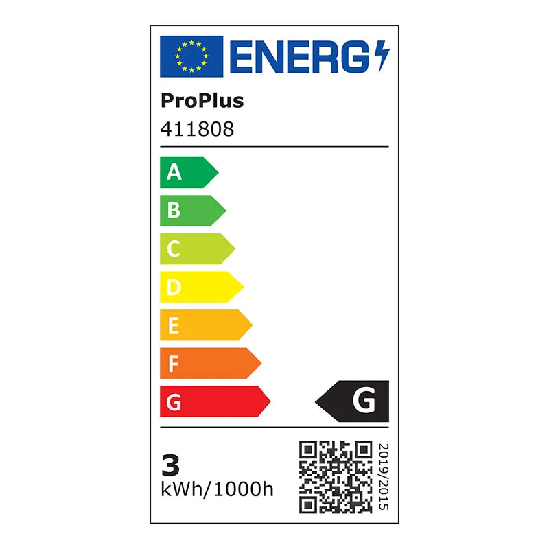 ProPlus Opbouwspot 12-leds 12V 240lm Ø55x5,0mm