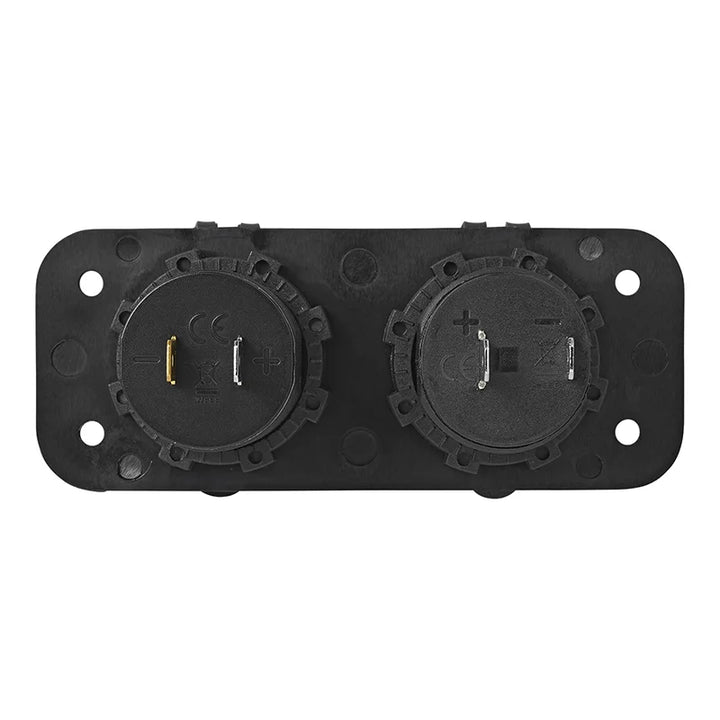 ProPlus Inbouw kit: 12V stekkerdoos + USB snellader type A + C 2-weg 3A