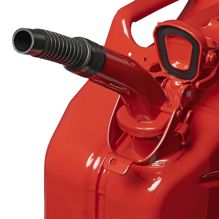 ProPlus Schenktuit metaal rood flexibel geschikt voor benzine &amp; diesel (art. 530080 - 530081 - 530109)