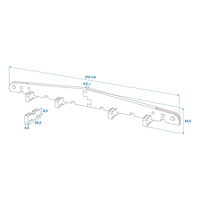 ProPlus Afstandhouder voor caravan-/camper(dak)hoes