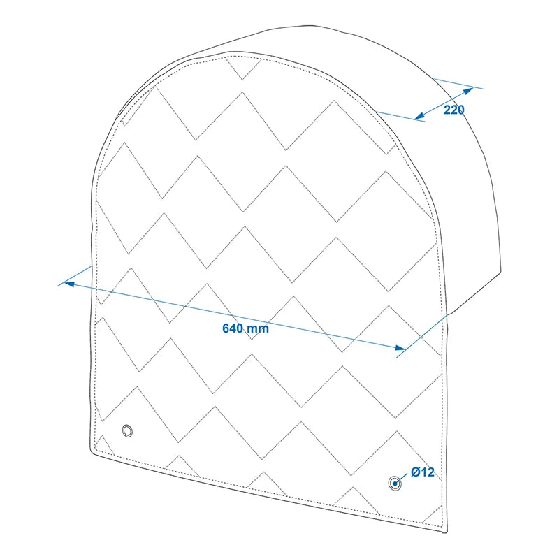 ProPlus Wielhoes aluminium reflecterend voor 15 - 17" banden