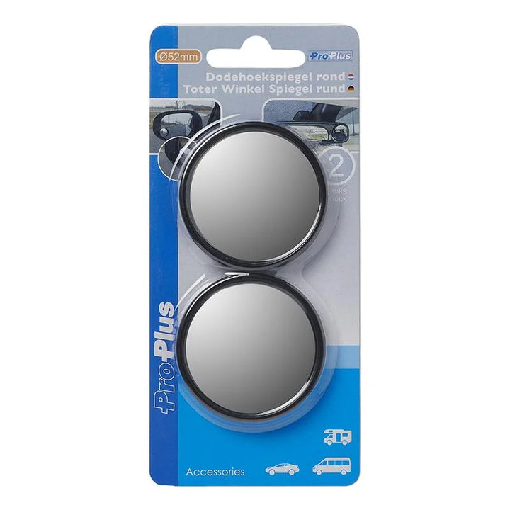 ProPlus Dodehoekspiegel rond Ø52mm - set van 2 stuks