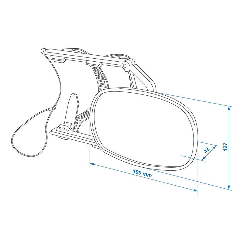 ProPlus Caravanspiegel Basic