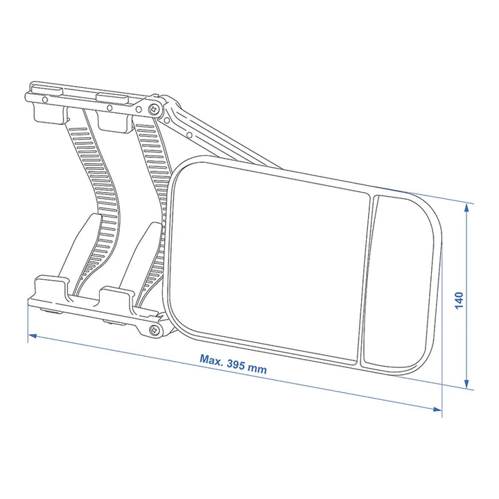 ProPlus Caravanspiegel Duo PM