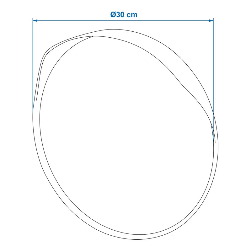 ProPlus Convex verkeersspiegel Ø 30 cm