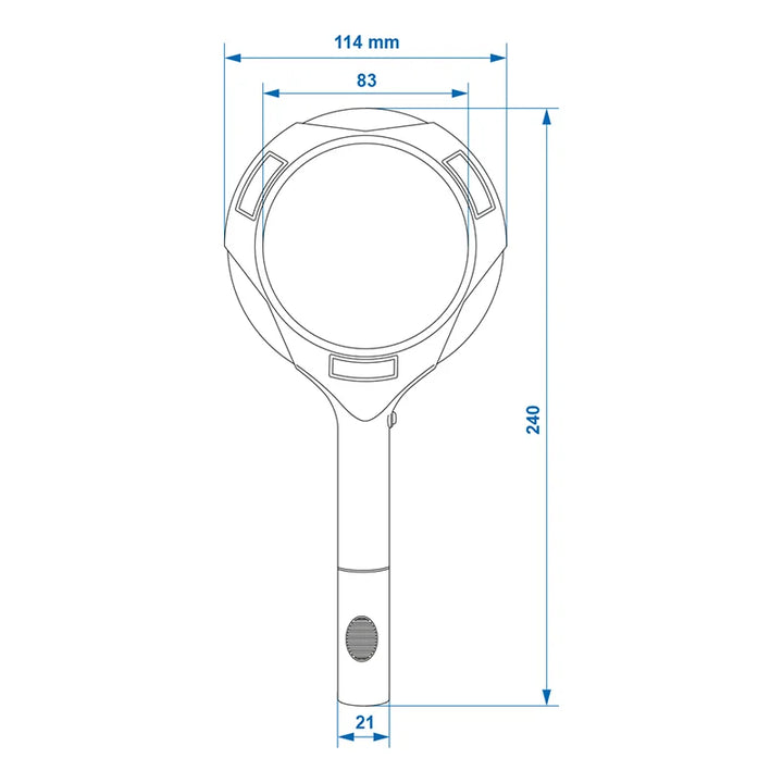 ProPlus Vergrootglas met COB verlichting