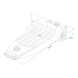 ProPlus Wastemaster vuilwatertank 38L grijs