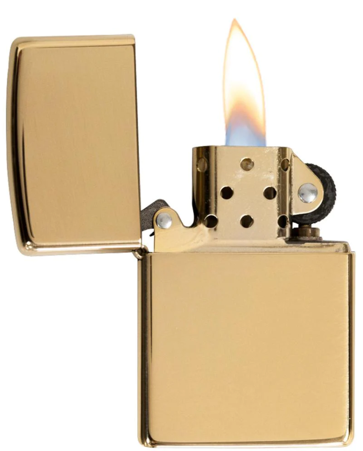 Zippo Aansteker BRASS HIGH POLISHED