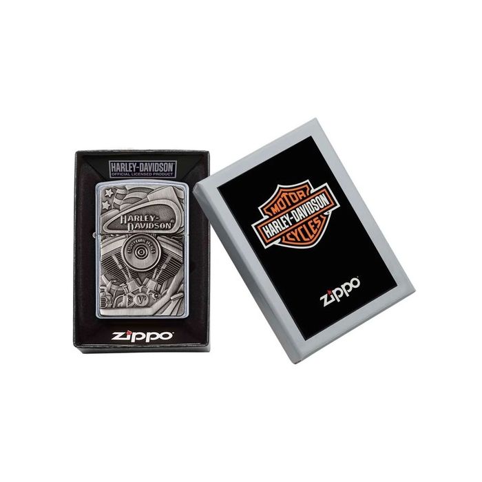 Zippo Designs HD Motor Flag Emblem