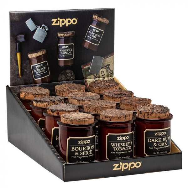 ZIPPO Spirit Kaars Display (12) EMEA