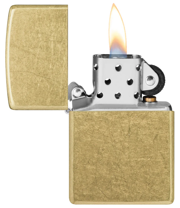 Zippo Aansteker  Brass Street Design