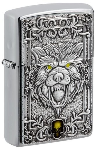 Zippo Designs Aansteker Wolf Emblem Design