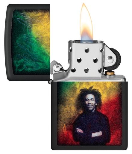 Zippo Designs Aansteker Bob Marley Design