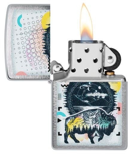 Zippo Designs Aansteker Bison Design CI