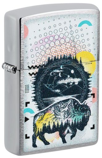 Zippo Designs Aansteker Bison Design CI