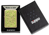 Zippo Designs Clover Leaves Design)