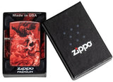 Zippo Designs Spooky Skulls Design