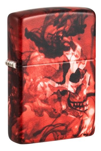 Zippo Designs Spooky Skulls Design