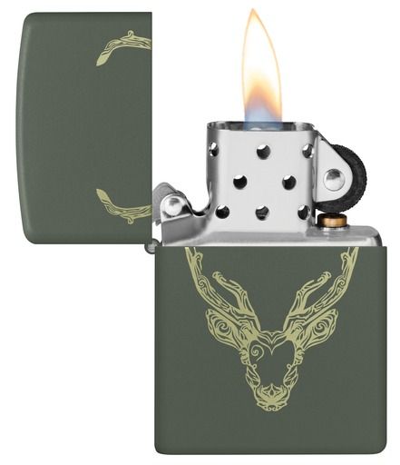 Zippo Designs Deer Design