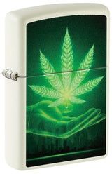 Zippo Designs Cannabis GITD