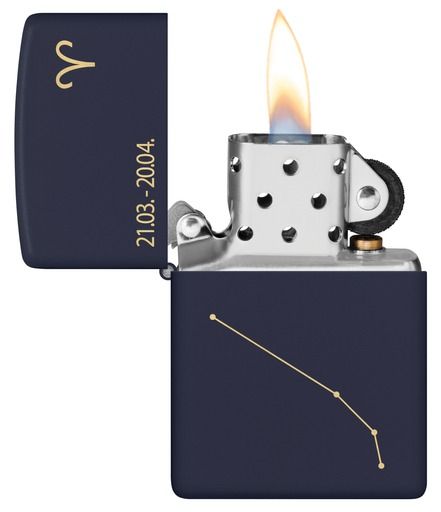 Zippo Designs Zodiac Aries Design