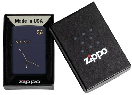 Zippo Designs Zodiac Cancer Design
