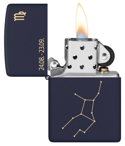 Zippo Designs Zodiac Virgo Design