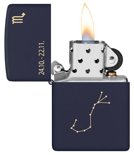 Zippo Designs Zodiac Scorpio Design