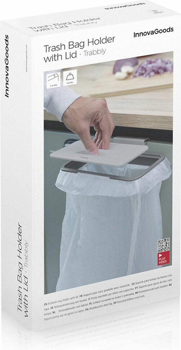 Vuilniszakhouder met Deksel Trabbly InnovaGoods