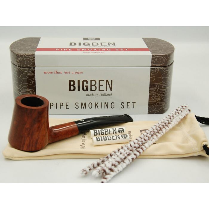 Big Ben pipe Set Brown 423 Pure semi straight