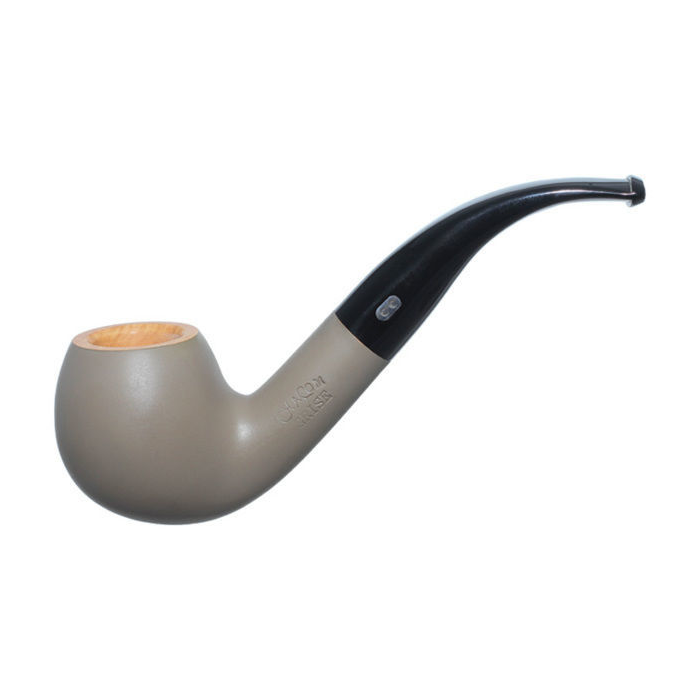 Chacom Pipe Laquée Grise 9 mm.