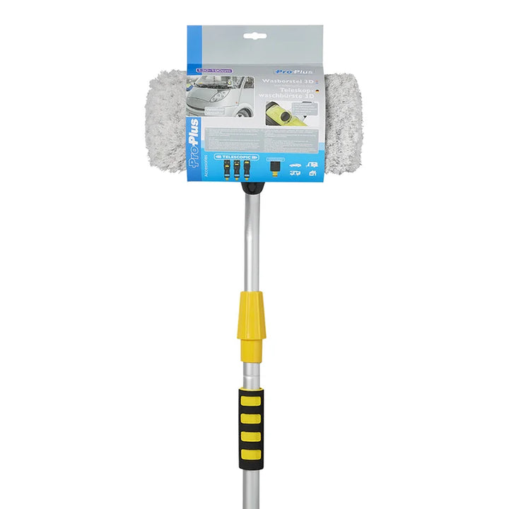 ProPlus Wasborstel 3D met zeepreservoir telescopische steel 1,90 meter