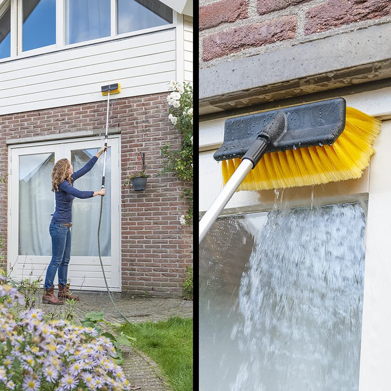 ProPlus Borstelkop los voor telescopische wasborstels zwart/geel