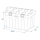 ProPlus Opbergbox dissel kunststof 320 x 630 x H355mm incl. montageset