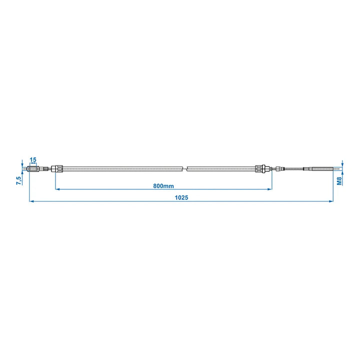 ProPlus Remkabel met oog geschikt voor AL-KO HL800/GL1025 2088800403