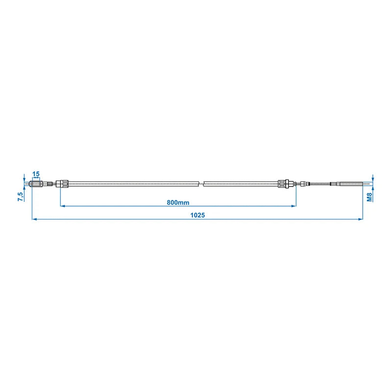 ProPlus Remkabel met oog geschikt voor AL-KO HL800/GL1025 2088800403