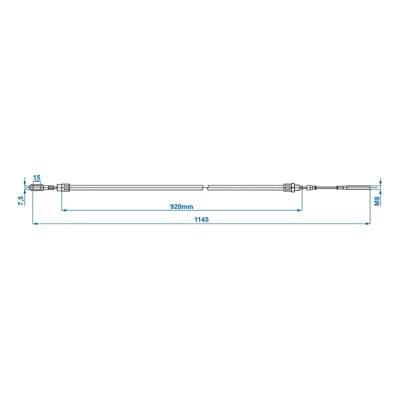 ProPlus Remkabel met oog geschikt voor AL-KO HL920/GL1145 20888004