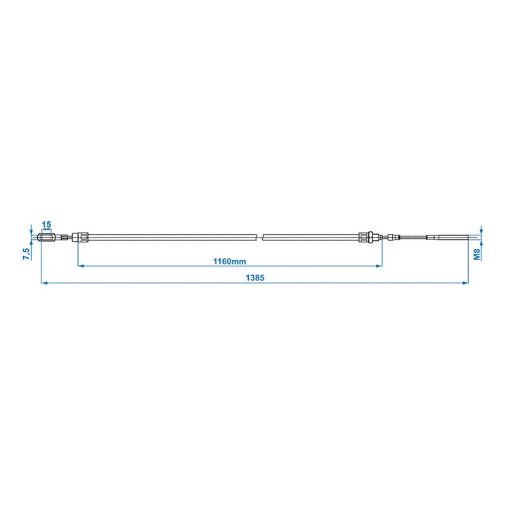 ProPlus Remkabel met oog geschikt voor AL-KO HL1160/GL1385 2088800401