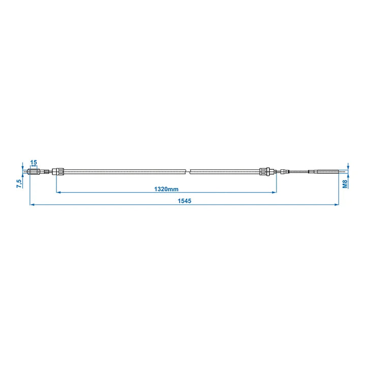 ProPlus Remkabel met oog geschikt voor AL-KO HL1320/GL1545 2088800402