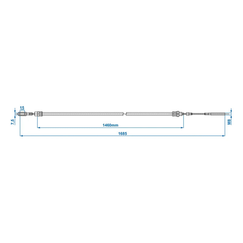 ProPlus Remkabel met oog geschikt voor AL-KO HL1460/GL1685 21841804