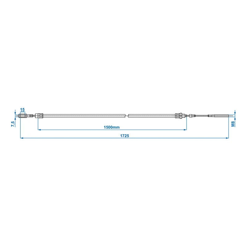 ProPlus Remkabel met oog geschikt voor AL-KO HL1500/GL1725