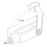 ProPlus Gaffel M10 71x20mm in blister