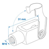 ProPlus Gaffel M16 83x31mm